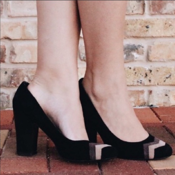 (Sold) Missoni for Target Chevron Stripe Suede - Picture 2 of 8